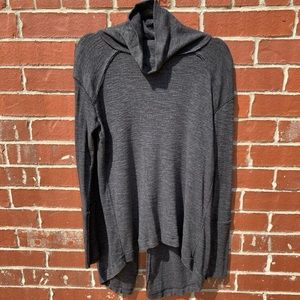 Free People Dark Grey Top